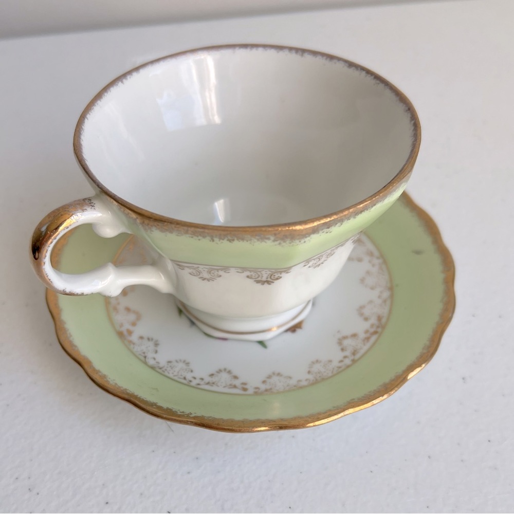 Norleans Japan Floral Teacup & Saucer Set - Picture 3 of 11